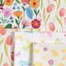 Decostof Half panama delicate vlinders – wit/pastelgroen,  thumbnail number 5