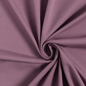 Katoenjersey medium effen – aubergine, 