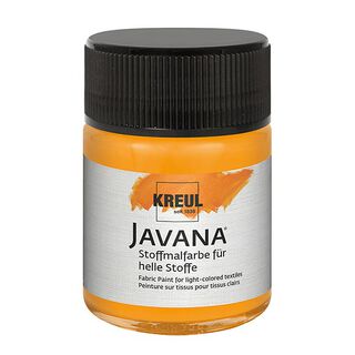 Javana Stofverfkleur voor lichte stoffen [50ml] | Kreul – neon oranje, 
