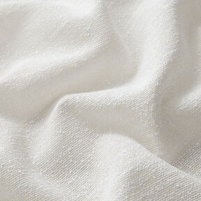 Vitragestof Bouclé-look 300 cm – wit, 