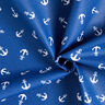 Gecoate katoen Anker – marineblauw,  thumbnail number 3
