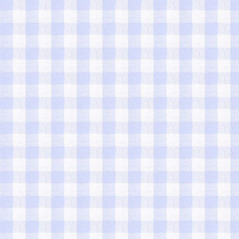 Katoenen stof Vichy ruit 1 cm – licht jeansblauw/wit,  image number 1