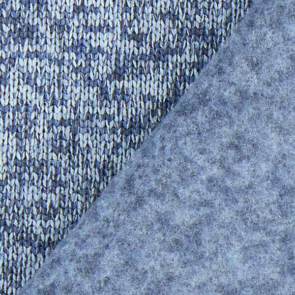 Fleece gebreid – blauw,  image number 3