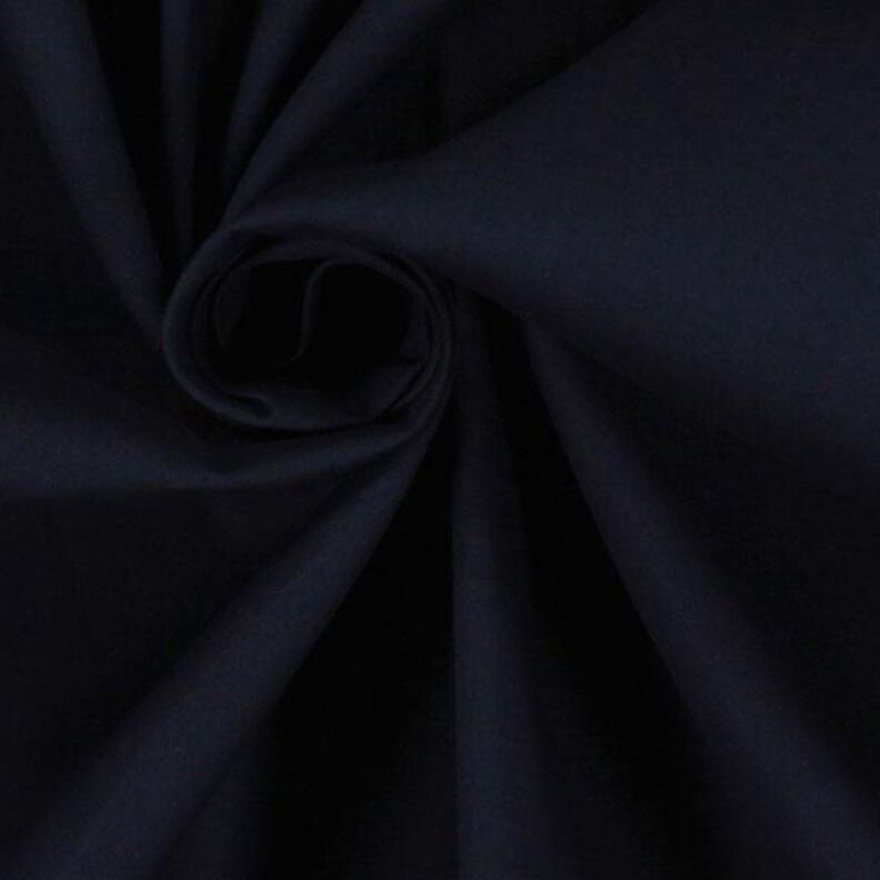 Popeline stof stretch – navy,  image number 2