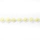 Organza band bloemen [25 mm] – pastelgroen,  thumbnail number 2
