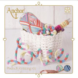 Leerset breien Strickliesl – blauw, 