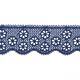 Naaldkant Guipure - marineblauw,  thumbnail number 1