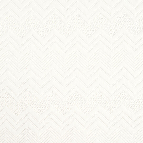 Wolmix zigzag gatenmotief – wit, image number 1
