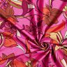 Viscosejersey Delicate bloemen – purper/vuurrood,  thumbnail number 3