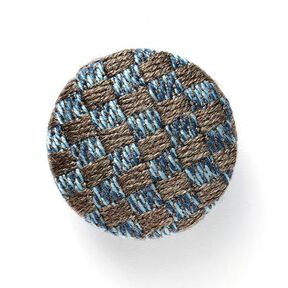 Beklede knoop - Outdoordecostof Agora Senda - duifblauw/bruin, 