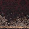 KatoenjerseyBorduurstof Mandala met gouden spikkels | Glitzerpüppi – zwartbruin/goud,  thumbnail number 1