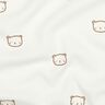 Wafel jersey Beertje | Poppy Fabrics – ecru/reekalf,  thumbnail number 2