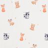 GOTS Katoenjersey Babydieren Digitaal printen – ivoor,  thumbnail number 1