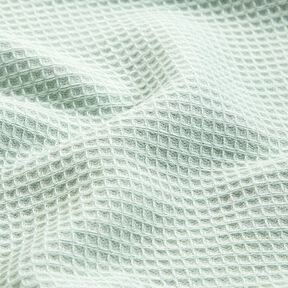 Badstof/Wafelpiqué Effen – licht mint, 