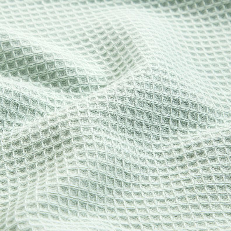 Badstof/Wafelpiqué Effen – licht mint, image number 3