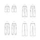 broek / korte broek | McCalls 8264 | 34-42,  thumbnail number 7