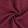 Ramie Linnen stof stone washed, zware kwaliteit – bordeauxrood,  thumbnail number 1
