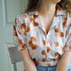 GOTS batist schelpenbloemen | Tula – ecru/lichtblauw,  thumbnail number 7