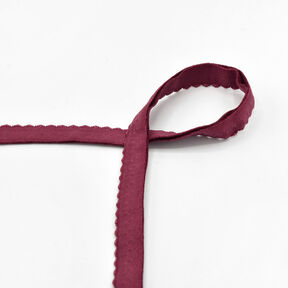 Elastisch boordband kant [20 mm] – bordeauxrood, 