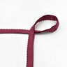 Elastisch boordband kant [20 mm] – bordeauxrood,  thumbnail number 1