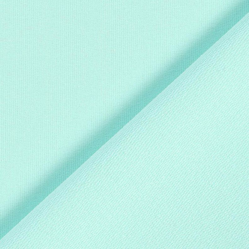 Lichte French Terry effen – ijsblauw,  image number 3