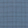 Viscosestof Glencheck – blauw,  thumbnail number 1