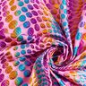 Foliejersey regenboogstippen – roze,  thumbnail number 3