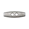 Knevelknoop, polyester gemetalliseerd – oudzilver,  thumbnail number 2
