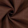 Linnen stof Ramee mix medium – donkerbruin,  thumbnail number 3