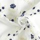 Organza bloemenborduursel – wit,  thumbnail number 3