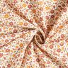 Katoenpopeline Herfstbloemen – wit/roodbruin,  thumbnail number 3