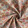 Decostof Half panama Grote bloesems – natuur/pink,  thumbnail number 3