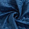 Bekledingsstof doorgestikte fluwelen honingraten – marineblauw,  thumbnail number 3