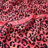 Viscose Voile Leeuw en bloemenrandontwerp Panel – pink/oranje,  thumbnail number 3