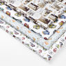 Cretonne Licentiestof "Harry Potter" memorabilia Griffoendor | Warner Bros. – zilvergrijs,  thumbnail number 5