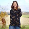 Katoenjersey gouden vlinders | Glitzerpüppi – zwart,  thumbnail number 5