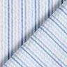 Seersucker Katoen Strepenmix – blauw/wit,  thumbnail number 4