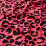 French Terry sommersweat Leeuw en bloemen – pink/oranje,  thumbnail number 2