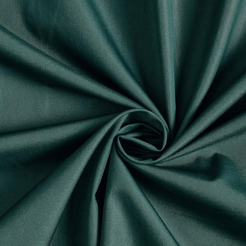 GOTS Katoenpopeline | Tula &acirc;&euro;&ldquo; donkergroen,  image number 1