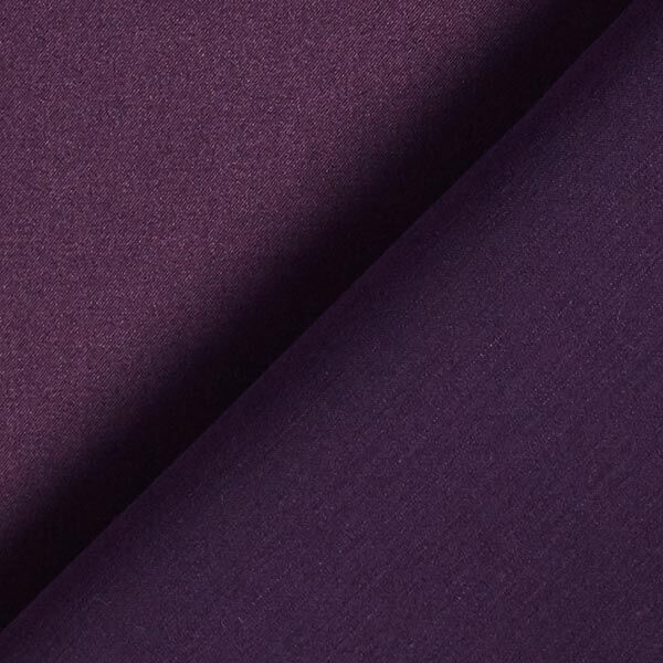 Satijn katoen-stretch – aubergine, image number 3