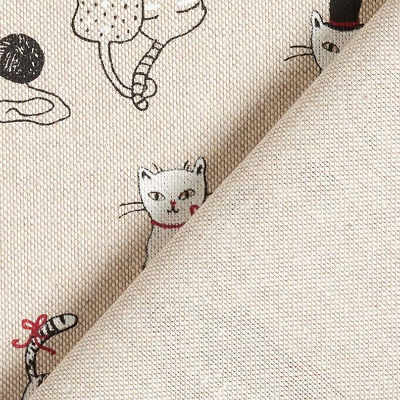 Halfpanama linnenlook Cats in love – natuur,  image number 4