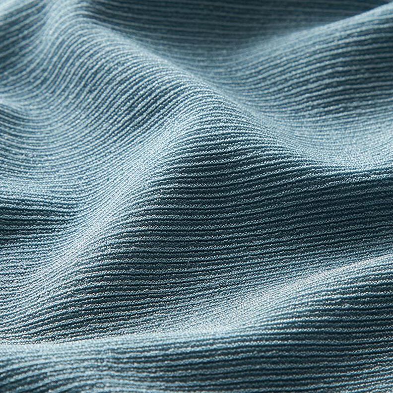 Structuur jersey glinstering – duifblauw,  image number 2