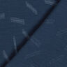 Jacquard Dobby strepen – marineblauw,  thumbnail number 5