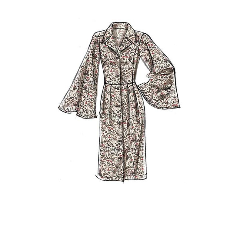Jurk, Vogue 9345 | 32 - 40,  image number 6