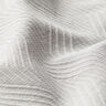 Decostof jacquard golvende lijnen – lichtgrijs,  thumbnail number 2