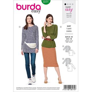Shirt, Burda 6171 | 34-44, 