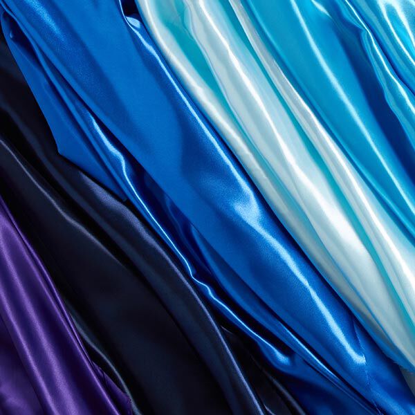 Polyestersatijn – koningsblauw,  image number 5