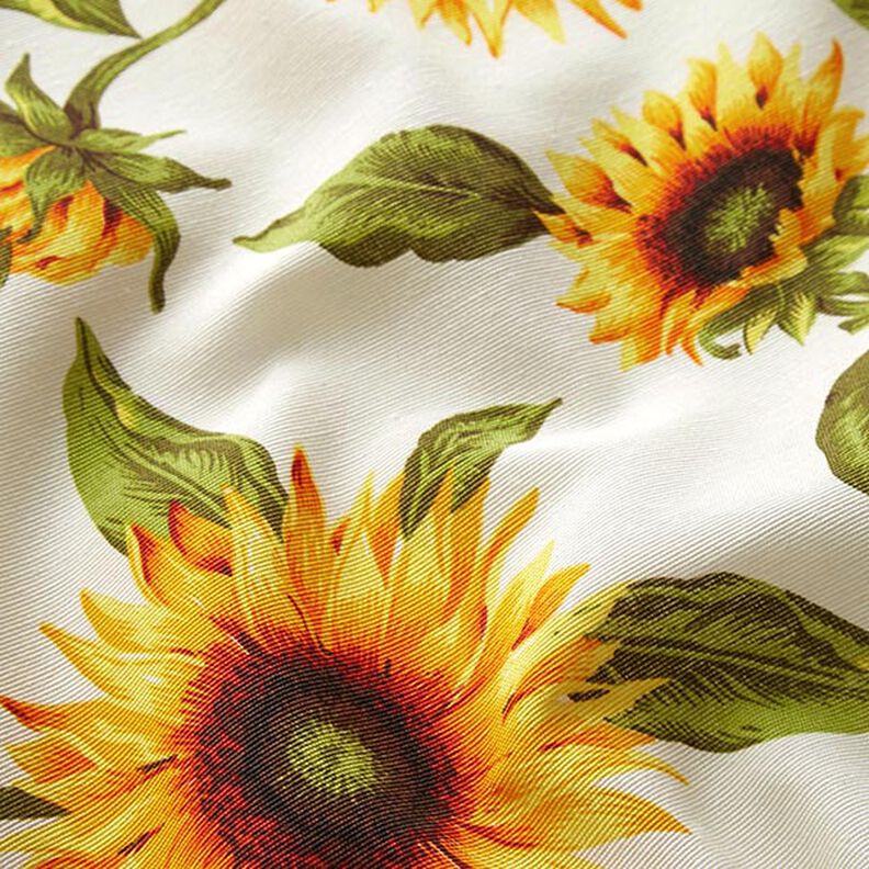 Decostof Canvas Zonnebloemen – natuur/zonnegeel,  image number 2