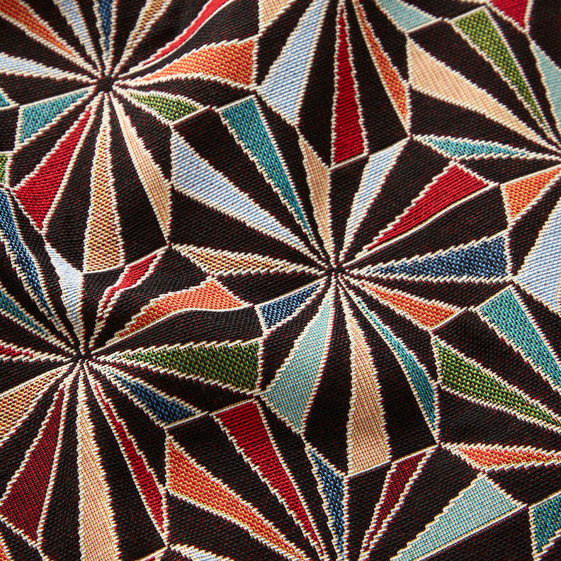 Decostof Gobelin Diamanten – zwart/groen, image number 2