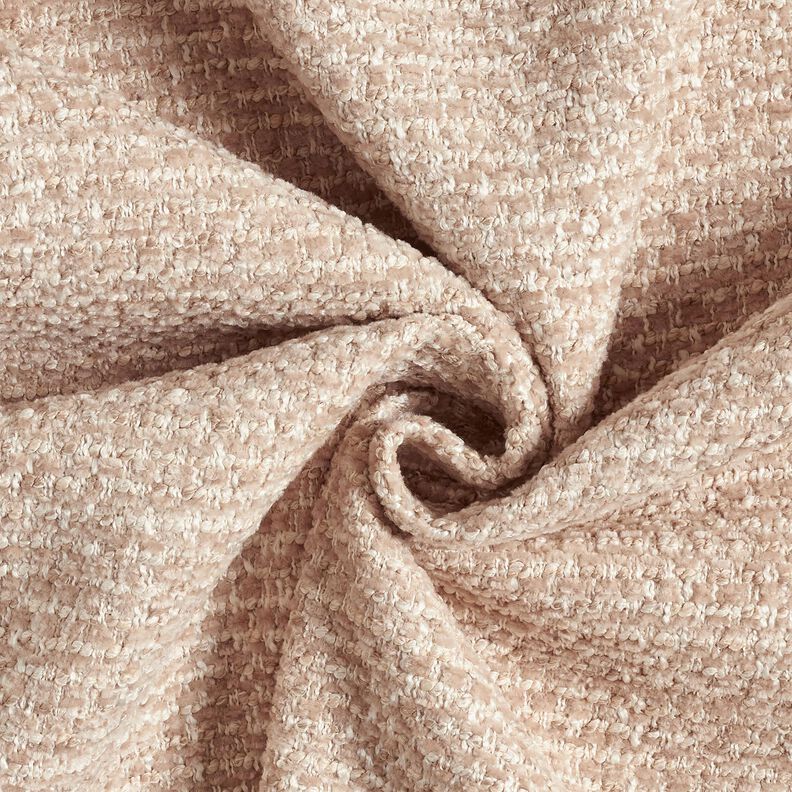 Bekledingsstof kleurrijke bouclé-look – anemoon/lichtbeige,  image number 1